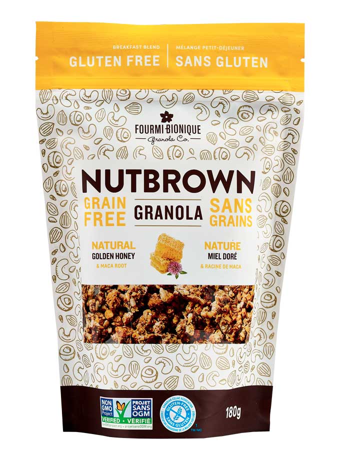 Nutbrown Nature - Grain-free, gluten-free granola | La Fourmi