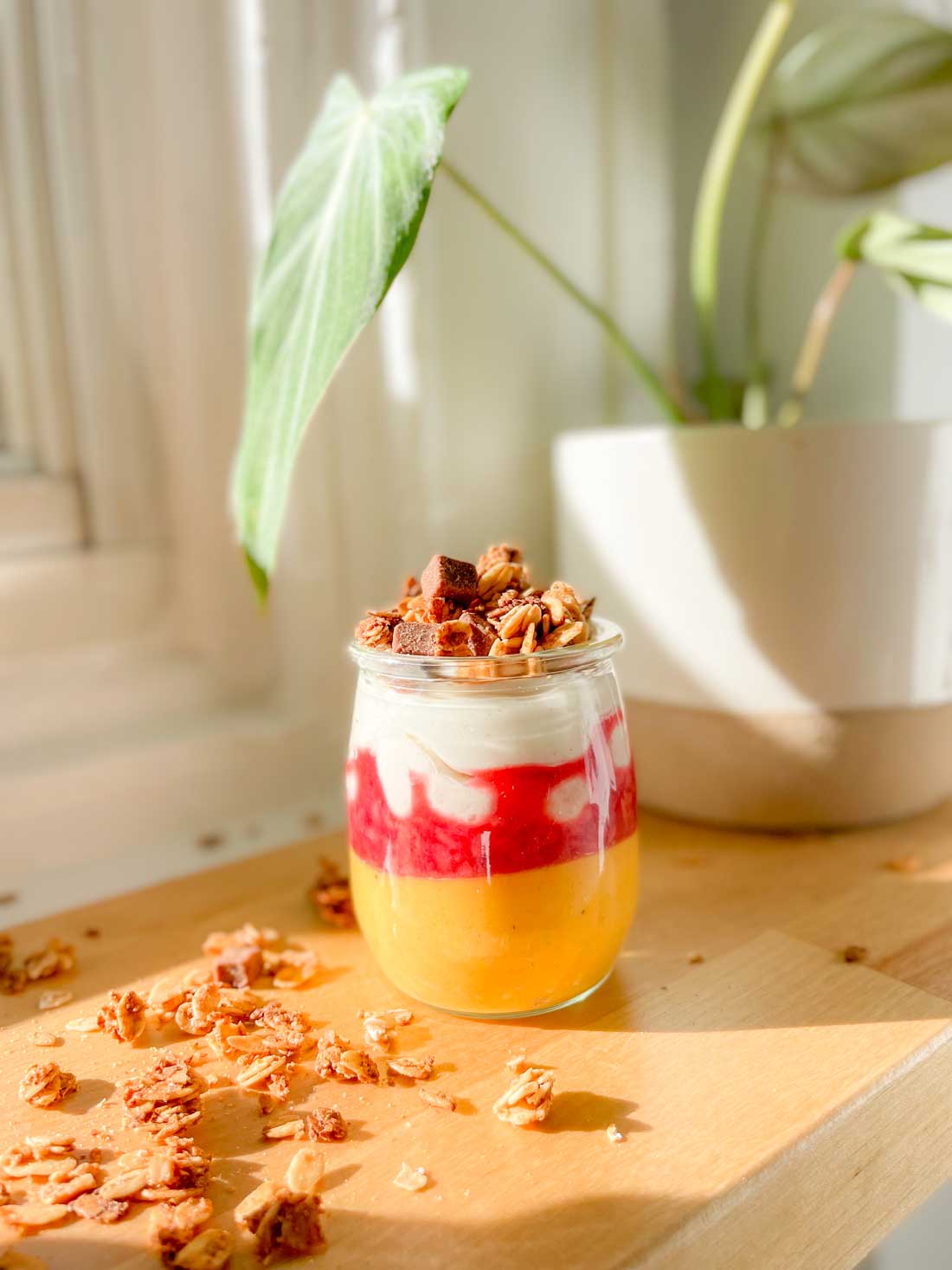 Recette Verrine mascarpone et granola cookie et autres recettes